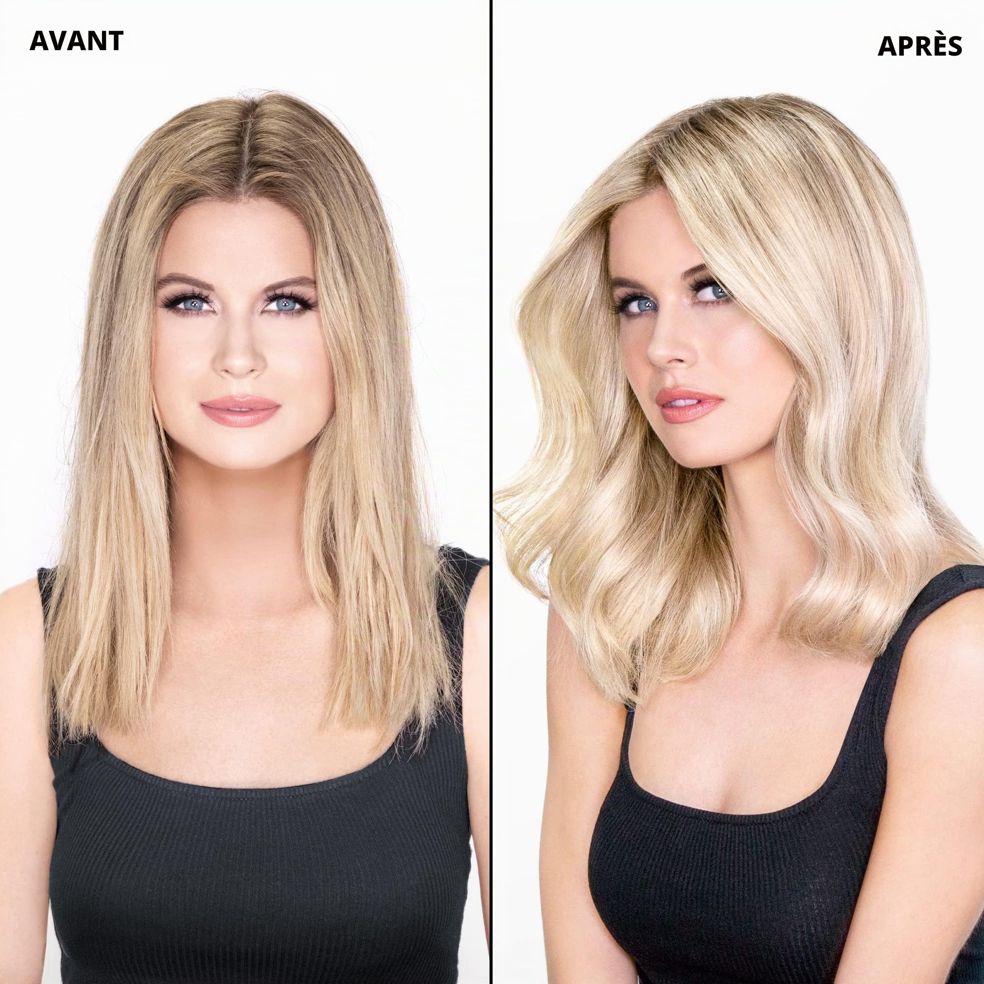 COLOR WOW Contrôle de la couleur + mousse tonifiante pour cheveux blonds – Élimine l'orange et le laiton ; pas de taches ; sans alcool ; mousse tonifiante teintée violette éclaircit les cheveux en une