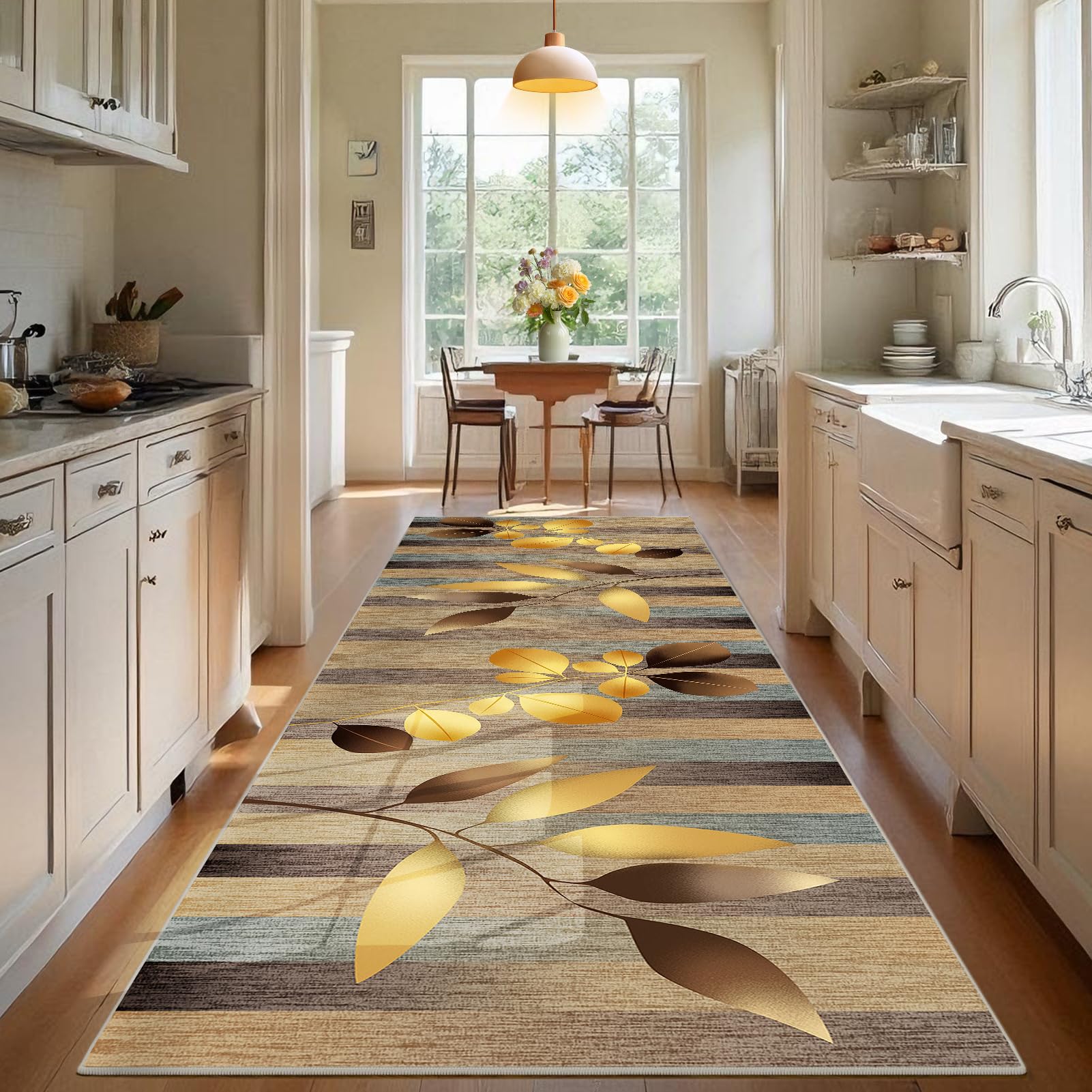 Long Runner Rug for Hallway, Washable Carpet Runner Rug for Kitchen, Non-Slip Extra Long Entryway Runner Rug, Laundry Bedroom Room Rug Runner, Long Hallway Hall Runner Narrow Rugs 40 x 60 cm — image 1