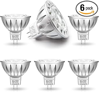 MR16 Led Bulbs GU5.3 12volt Low Voltage 7W 6000K Daylight White