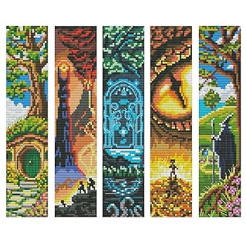 Amazon.com: ZuoAnLF 5 PCS Cross Stitch Bookmark Kits,DIY