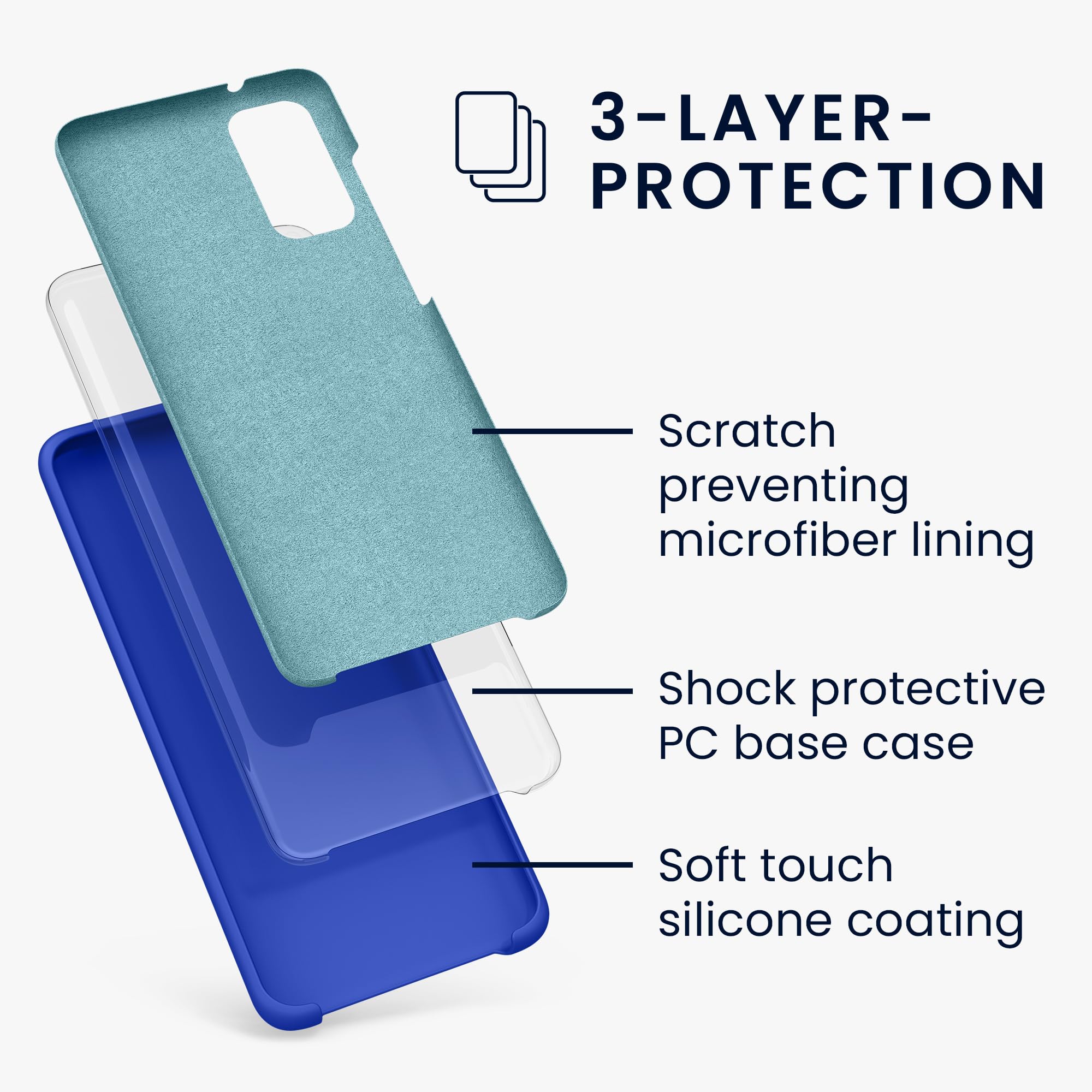 Image secondaire de Housse de Protection Souple pour Samsung Galaxy S20 - Bleu Baltique