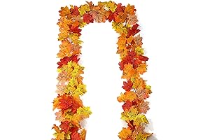 SITUMEIZI Maple Leaf Garland for Fall Decor