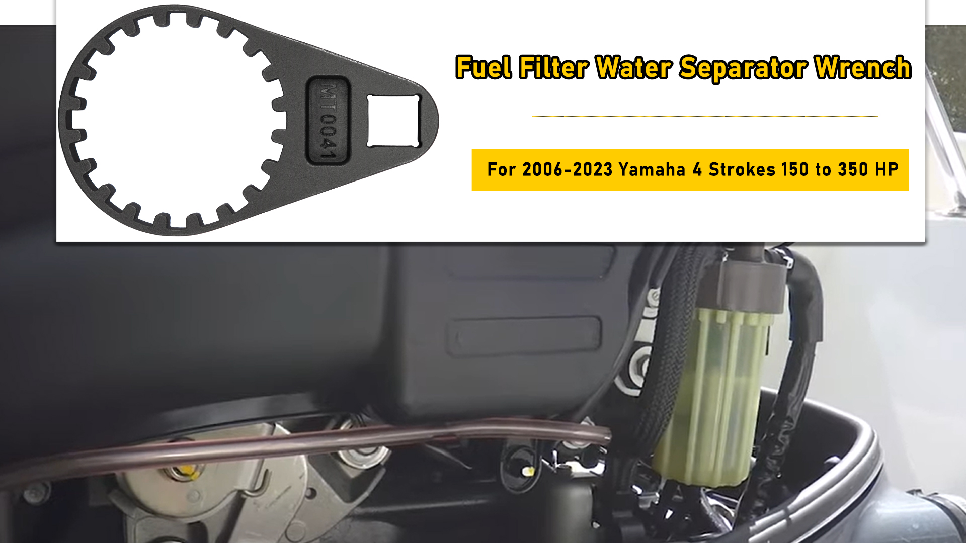 BNY241さま Amazon.com: For Yamaha Fuel Filter Water Separator Wrench
