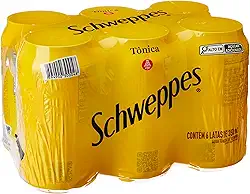 Pack de SCHWEPPES Tônica 350ml 6 unidades