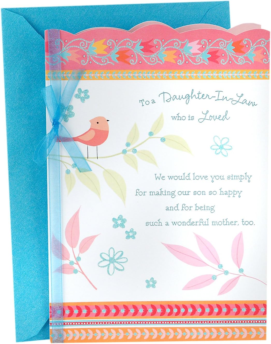 Daughter In Law Mothers Day Card Amazon.com : Hallmark Mother's Day Card For Daughter-In-Law (Lucky To Have  You In Our Lives) : Office Products