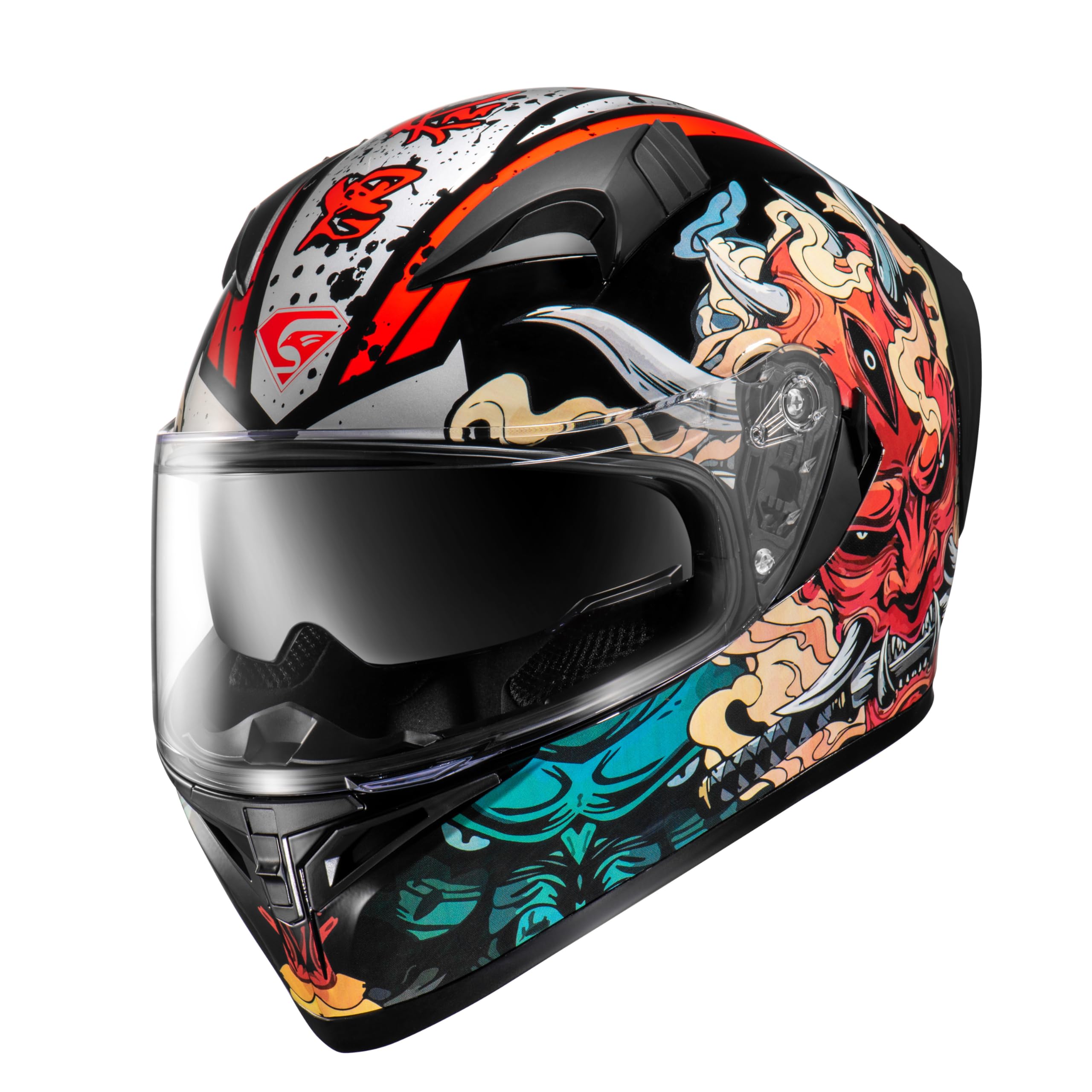 Amazon.com: KYPARA Full Face Motorcycle Helmet with Internal