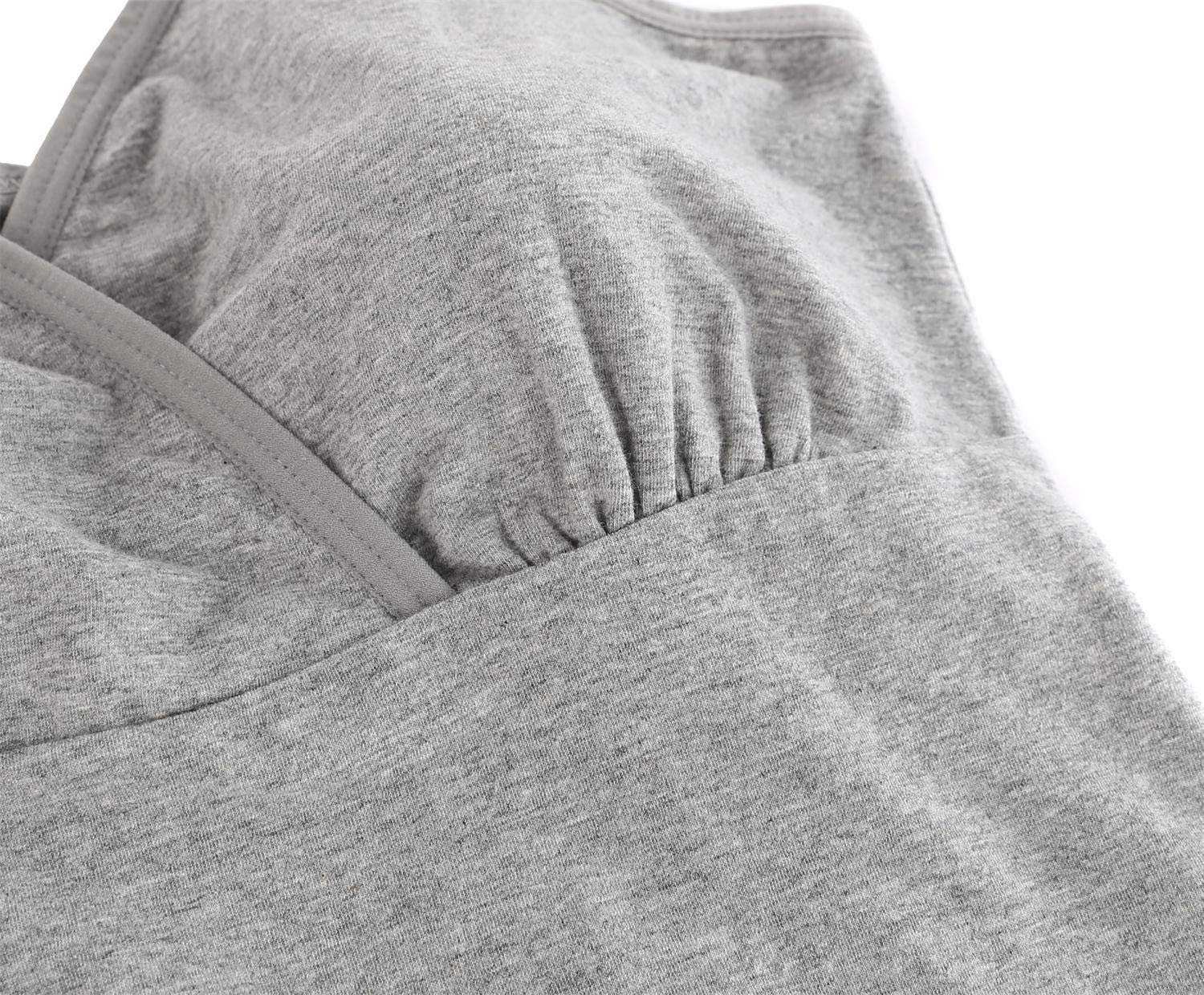 MANCI Camisetas sin Mangas de Maternidad, Sujetador de Dormir de Lactancia