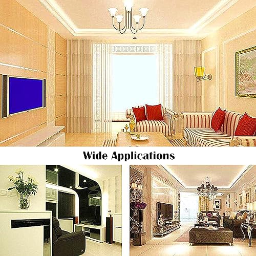 Miniatura 7 de Bombillas LED MR11 de 3 W, base GU4 bi-pines, ángulo de haz de 180, equivalente a bombillas halógenas de 12 V 20 W, blanco suave de 3000 K para