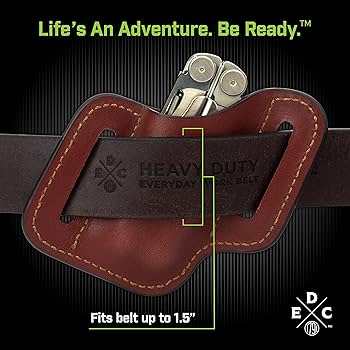 Amazon.co.jp: 1791 EDC マルチツールシース ベルト用レザー