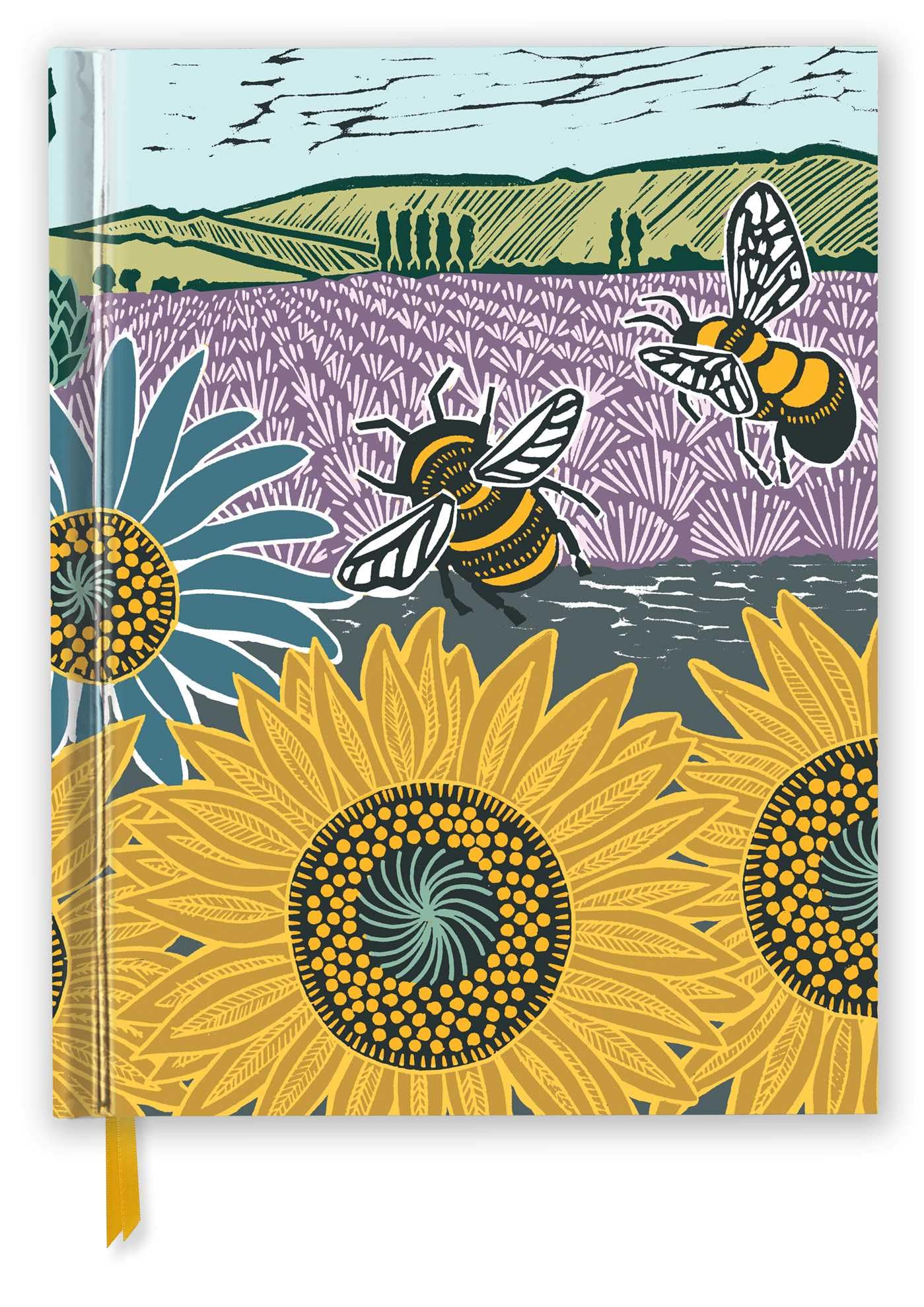 Kate Heiss Sunflower Fields Blank Sketch Book 9781804179147