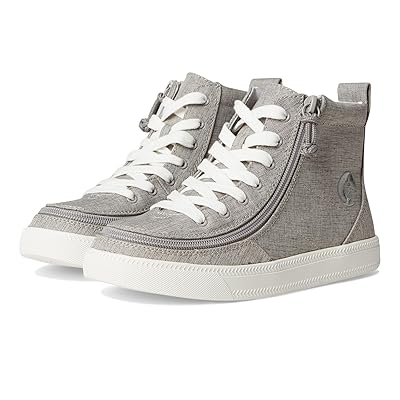 BILLY Footwear Kids Classic Lace High (Little Kid/Big Kid) Kids Shoes Grey Jersey