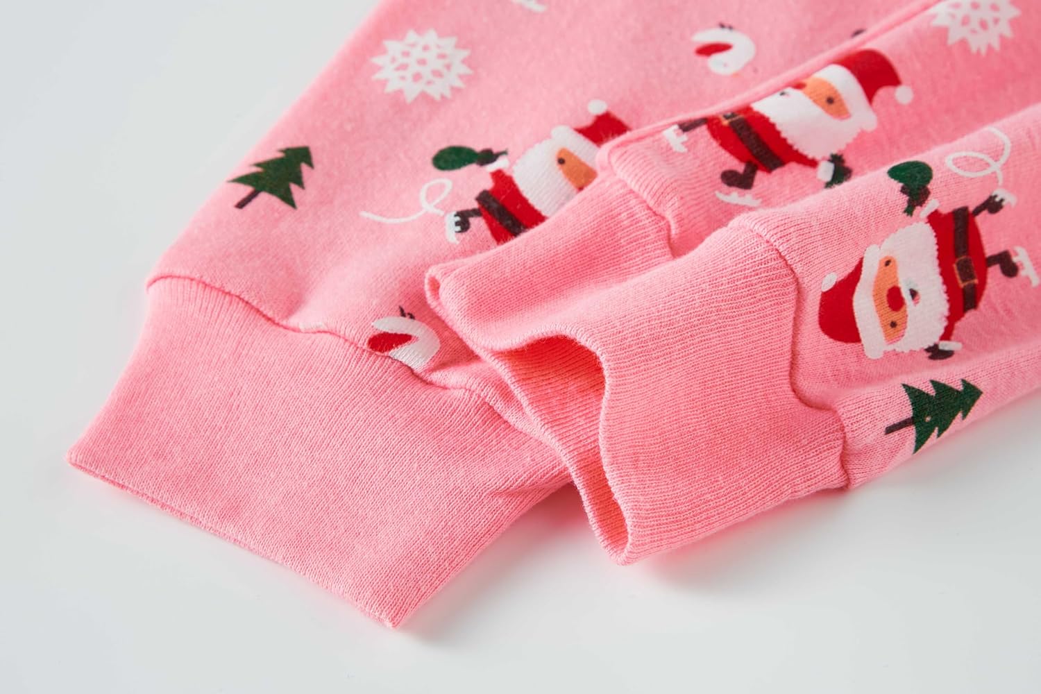 Girls Pajamas Christmas 100% Cotton Toddler Pjs for Kids Girls Children Long Sleeve Sleepwear Sets (Size 3T-8Y) - Image 8