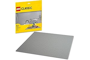 LEGO Classic Gray Baseplate: Endless Building Possibilities on a 12x12 Stud Canvas