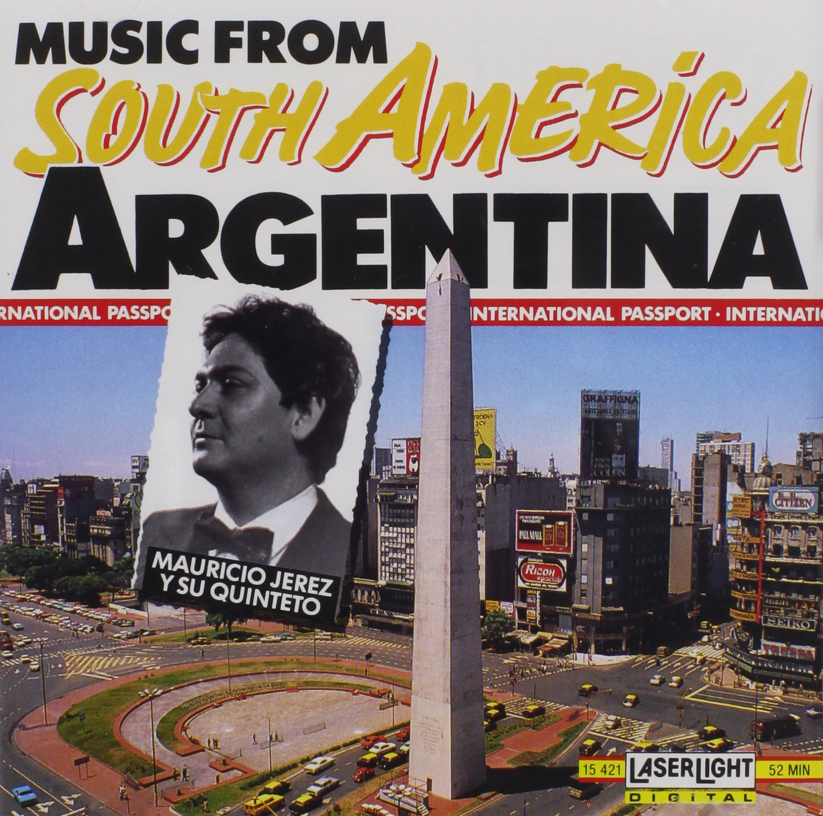 Music from South America: Argentina [Audio CD] Various Artists and Jerez, Mauricio Quintet