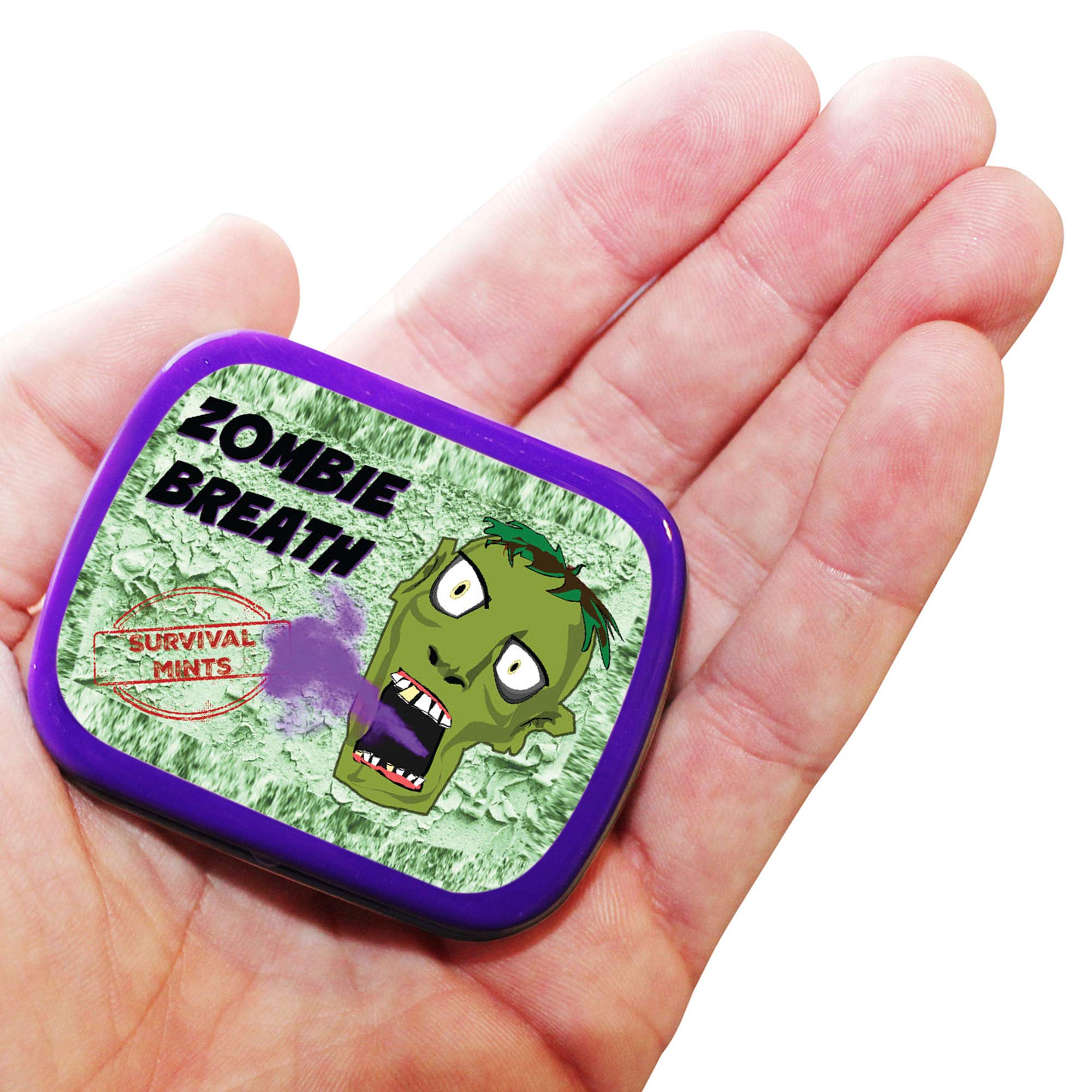Amazon.com : Zombie Breath Survival Mints - Zombie survival design