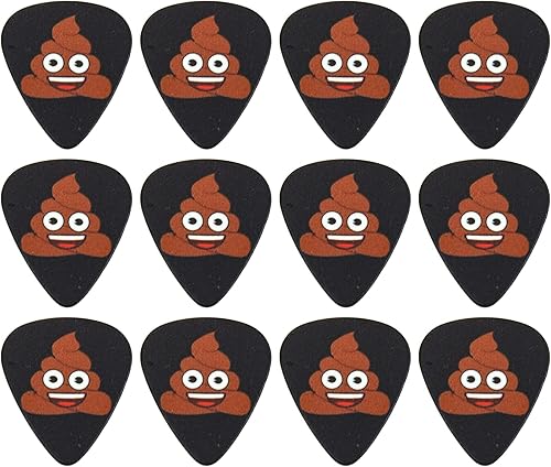 バレンタイン うんち柄 ギターグッズ Perri's/ペリーズ 絵文字公式ライセンス ギターピック うんちデザイン