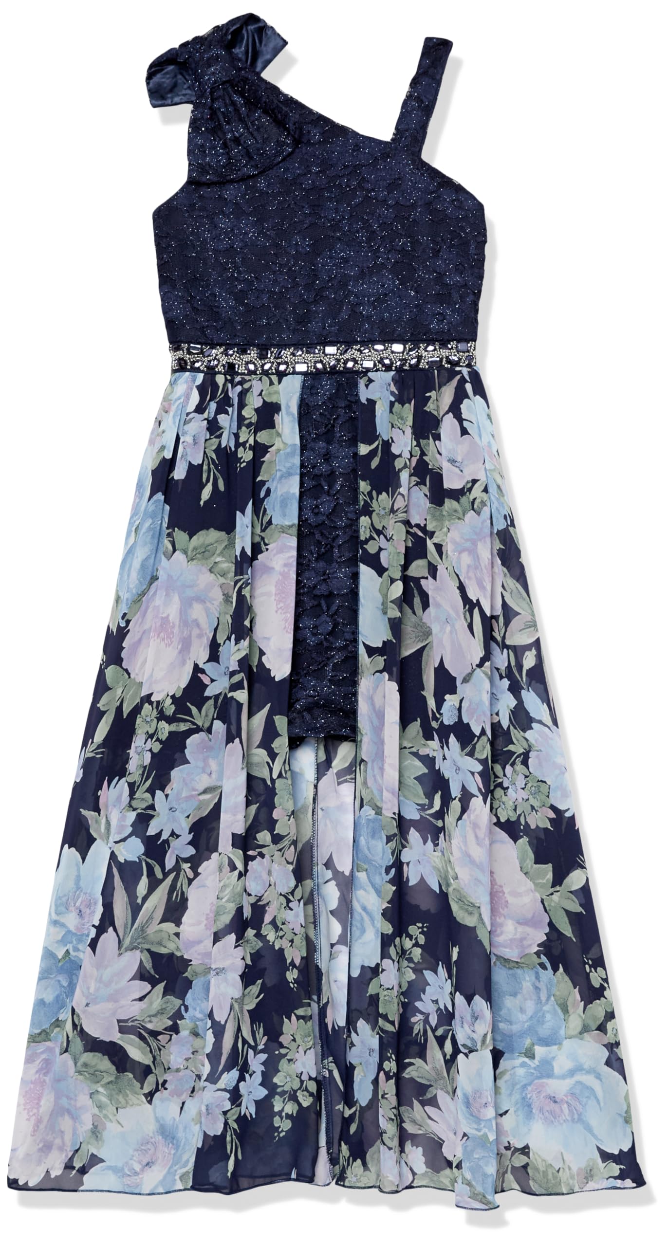 Speechless Girls High Neck Maxi Party Dress
