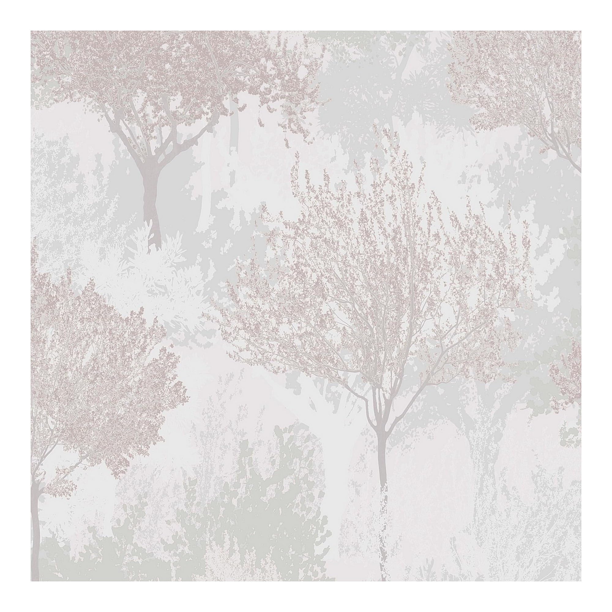 Superfresco Easy Birch Forest Mauve Wallpaper | Paste the Wall | Grey/Purple Trees | Eco-Friendly