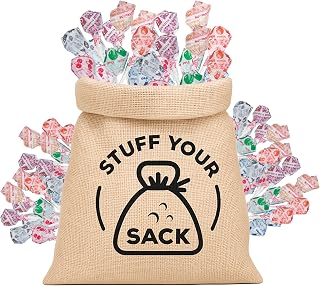 Dum Dums Bulk Suckers Individually Wrapped Lollipops (500 Count) by Stuff Your Sack
