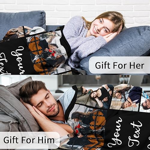 Miniatura 4 de ROMANDY Ships Next Day - Manta personalizada con imagen personalizada Banket, mantas de fotos personalizables, regalos personalizados para mamá,