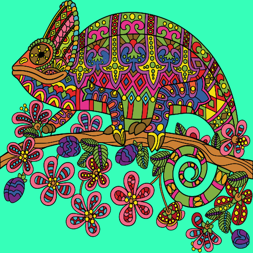 Paint By Number Happy Paint Color By Number App on Amazon Appstore