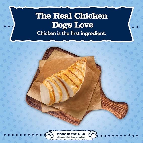 Blue Buffalo Baby Blue Natural Large Breed Puppy Dry Dog Food, Healthy Growth Formula with DHA, Chicken and Brown Rice Recipe, 24-lb Bag