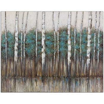 Amazon Com Uttermost 34284 Borde Del Bosque Pared Arte Home