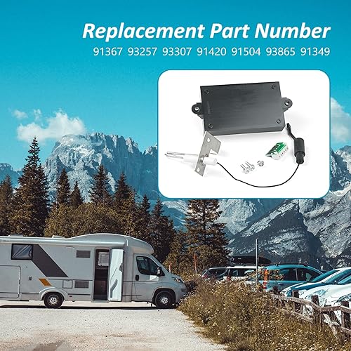 Miniatura 3 de 91367 91504 Kit de placa de circuito de control de calentadores de agua Atwood RV con sonda de chispa de electrodo de encendido para Atwood Dometic