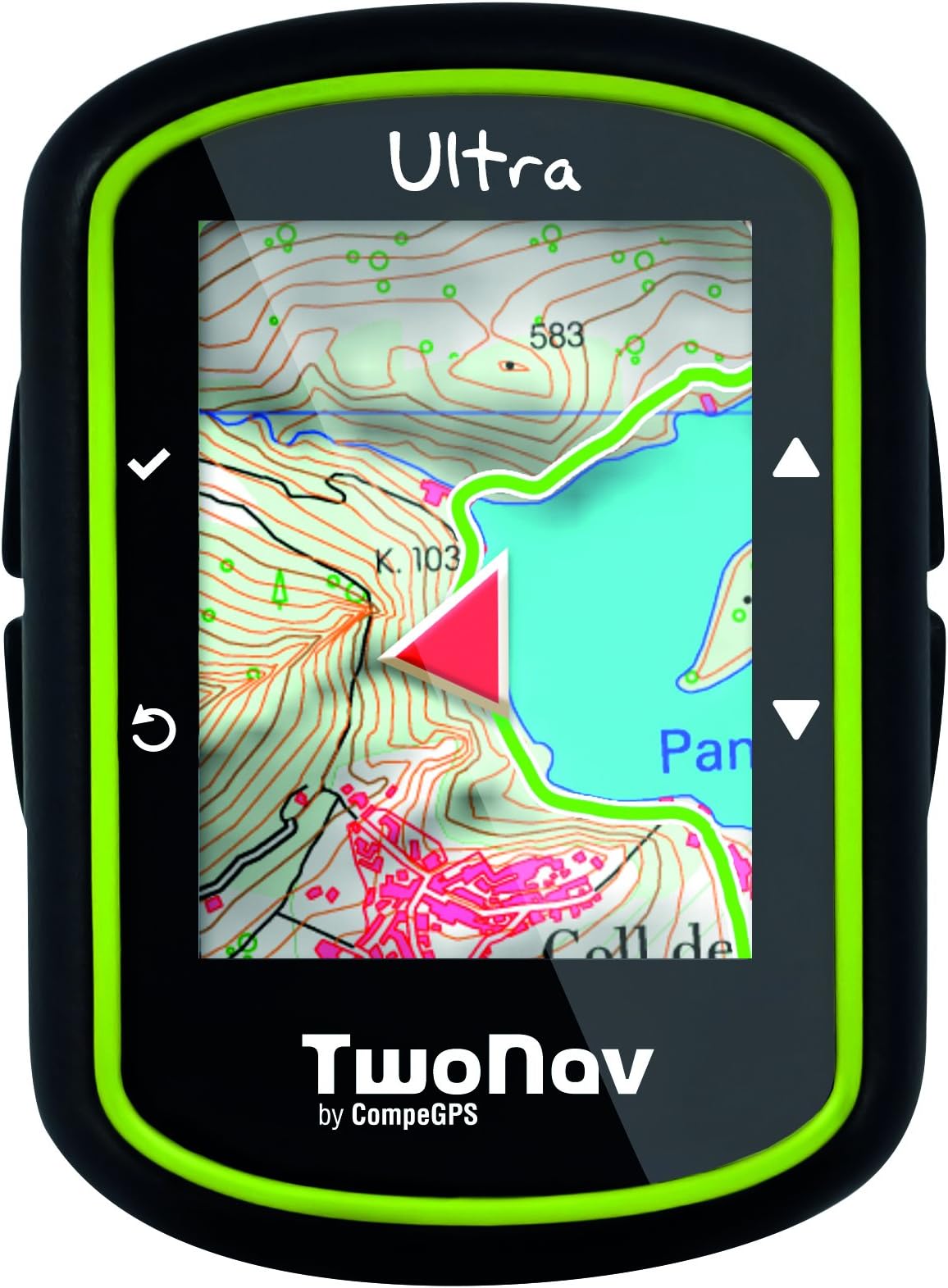 TwoNav Ultra GPS with Great Britain OS 1:50000 Mapping - Black