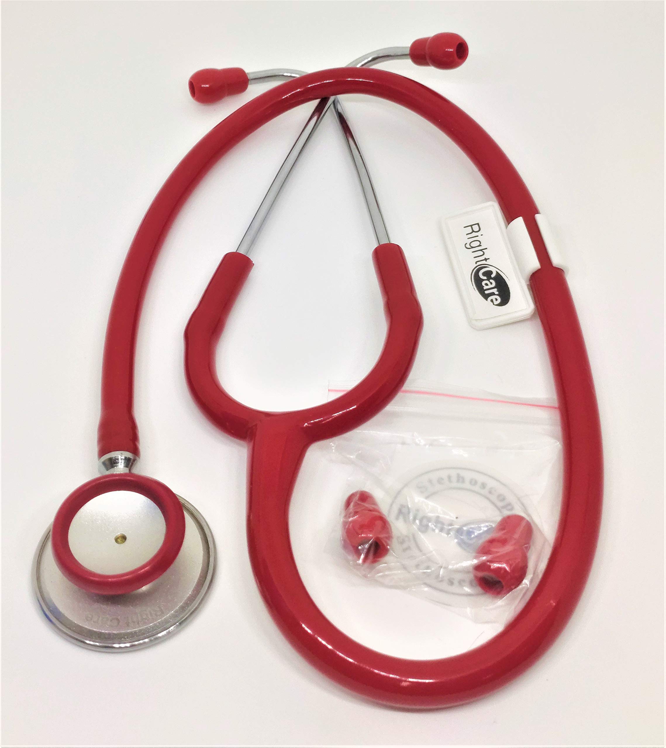 RightCare Double Side Adult Stethoscope Care Master- Micro tone (A03A) (Red)-image-5