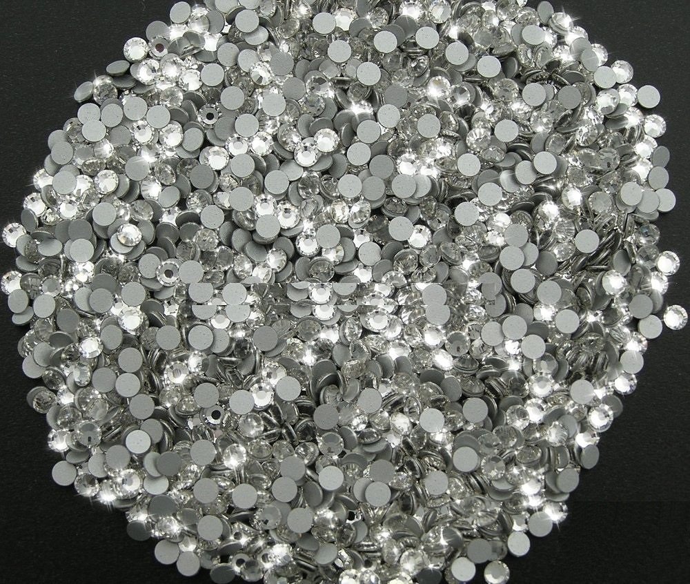 STRASS MC Stone collection 5000pz SS6 2mm Cristallo termoadesivi trasparente