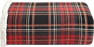 Eddie Bauer - Blanket, Super Soft Reversible Sherpa & Brushed Fleece Bed...