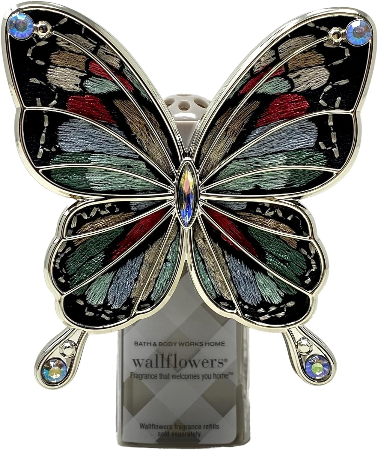 Generic White Barn EMBROIDERED BUTTERFLY Wallflowers Fragrance Plug