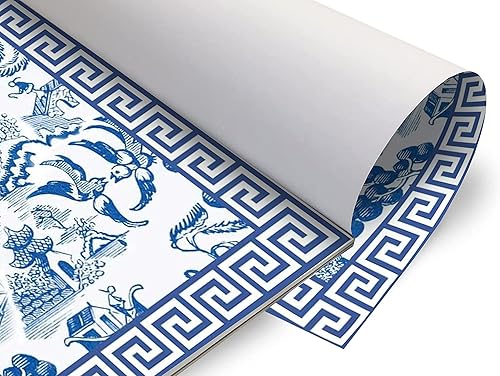 Miniatura 3 de Jolitee Manteles individuales desechables de papel de comedor, paquete de 24  Uso único, mantel individual de bebé para restaurante, tapete de mesa