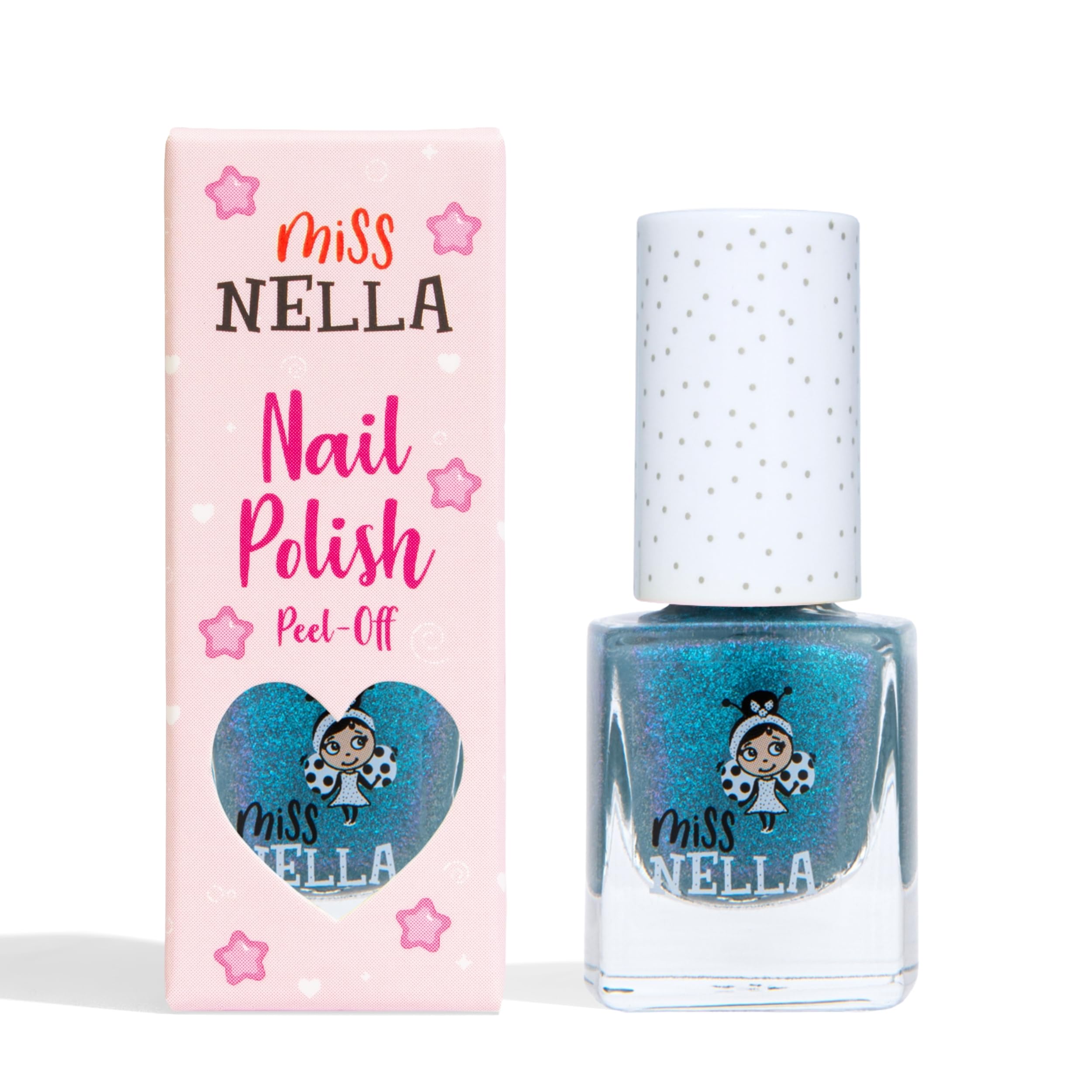 Miss Nella FIELD TRIPS- Esmalte especial para uñas con brillos para niños, fórmula despegable, a base de agua y sin olor — view 14