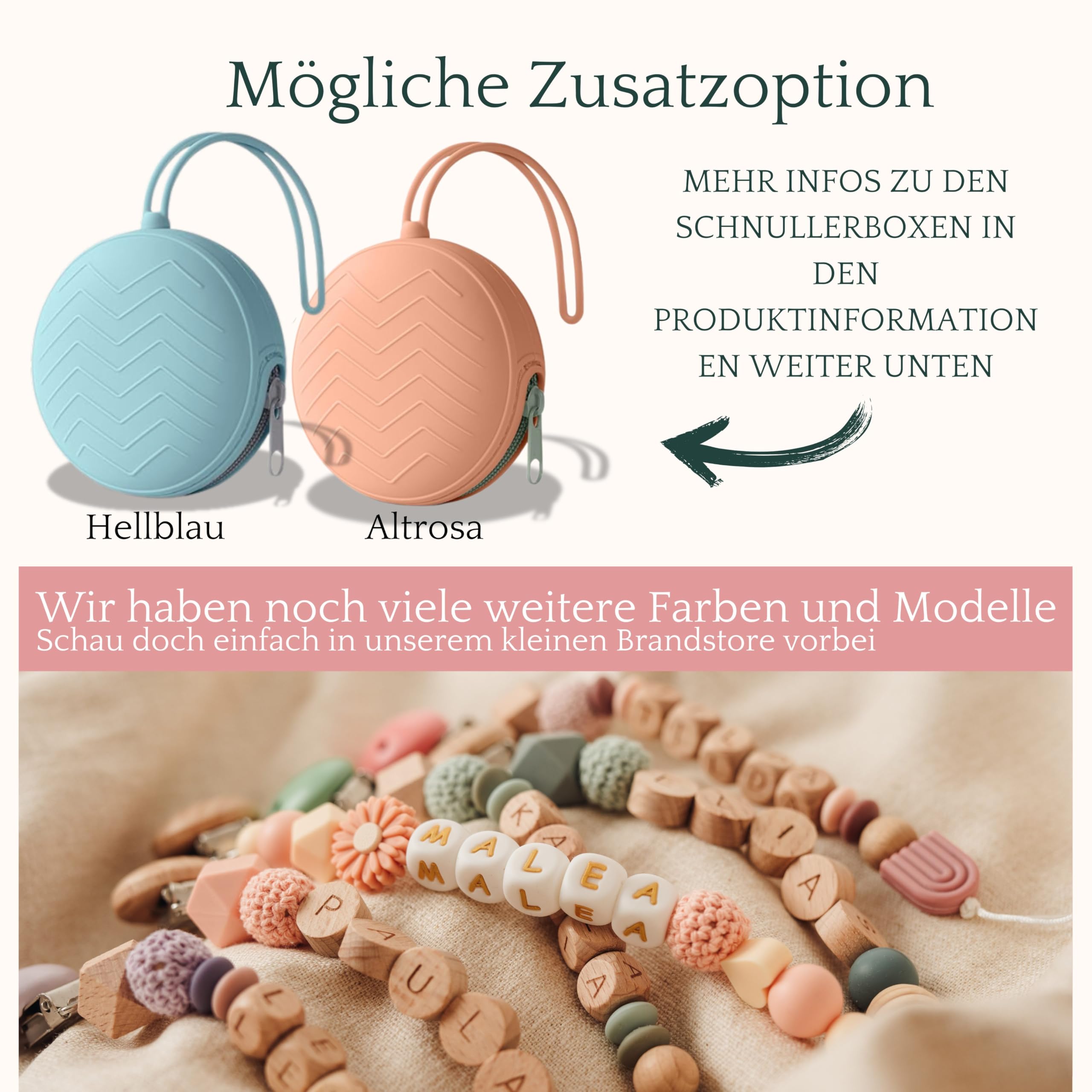 Storchenkind - Individuell gestaltetes Babygeschenk personalisiertes baby geschenk mit Namen für Mädchen oder Junge Baby Geschenk personalisiert zur Geburt & Taufe mehrere Modelle (grün) - 4