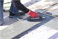 Vista 6 de MARSHALLTOWN "The Hog" - Flotadores de mano de magnesio, material de mango de madera, 24.016 in de longitud, estilo de mango redondo grande