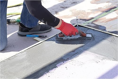 Miniatura 6 de MARSHALLTOWN "The Hog" - Flotadores de mano de magnesio, material de mango de madera, 24.016 in de longitud, estilo de mango redondo grande,