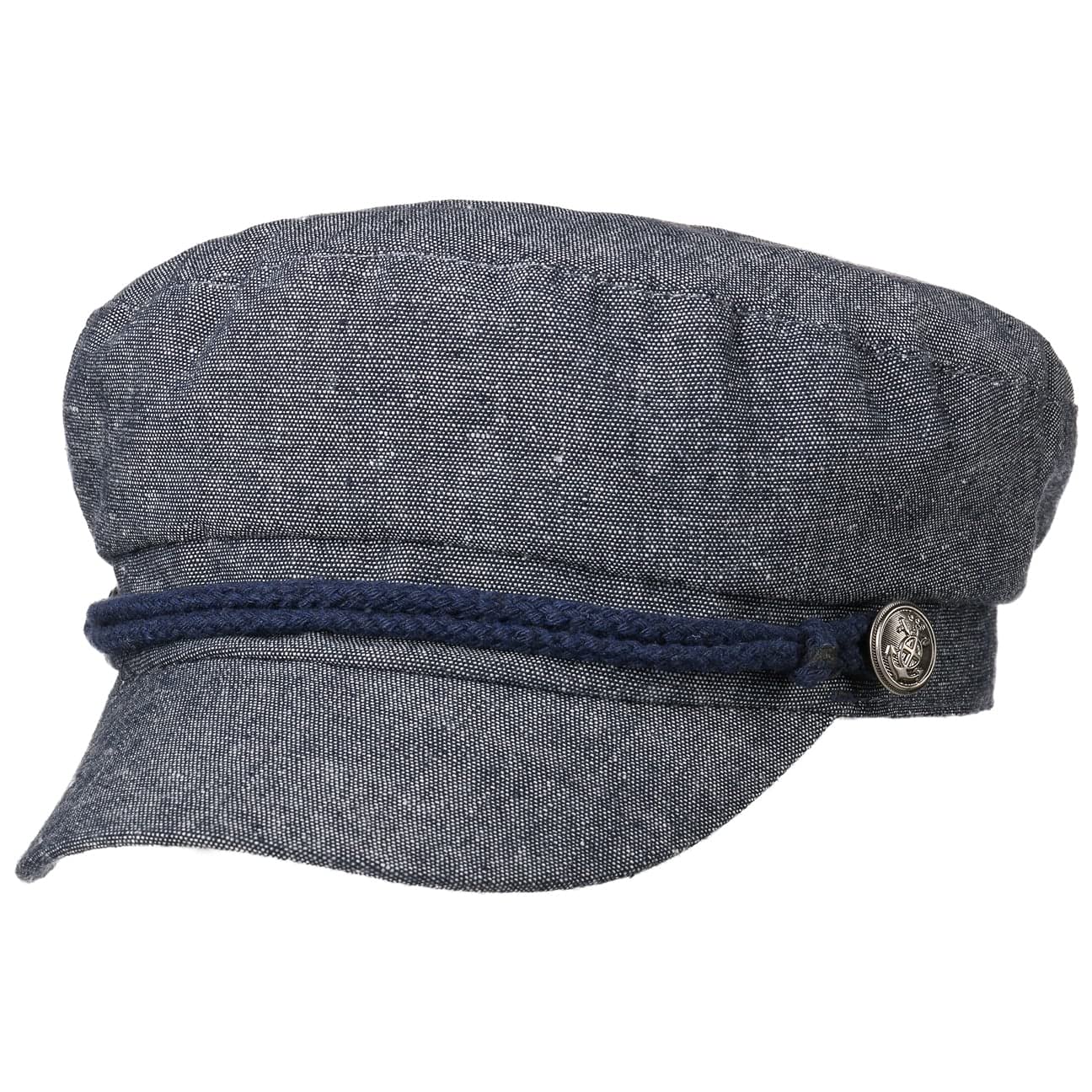 Lipodo Shania Casquette Marin Chinee Unicolore Femme Printemps Ete