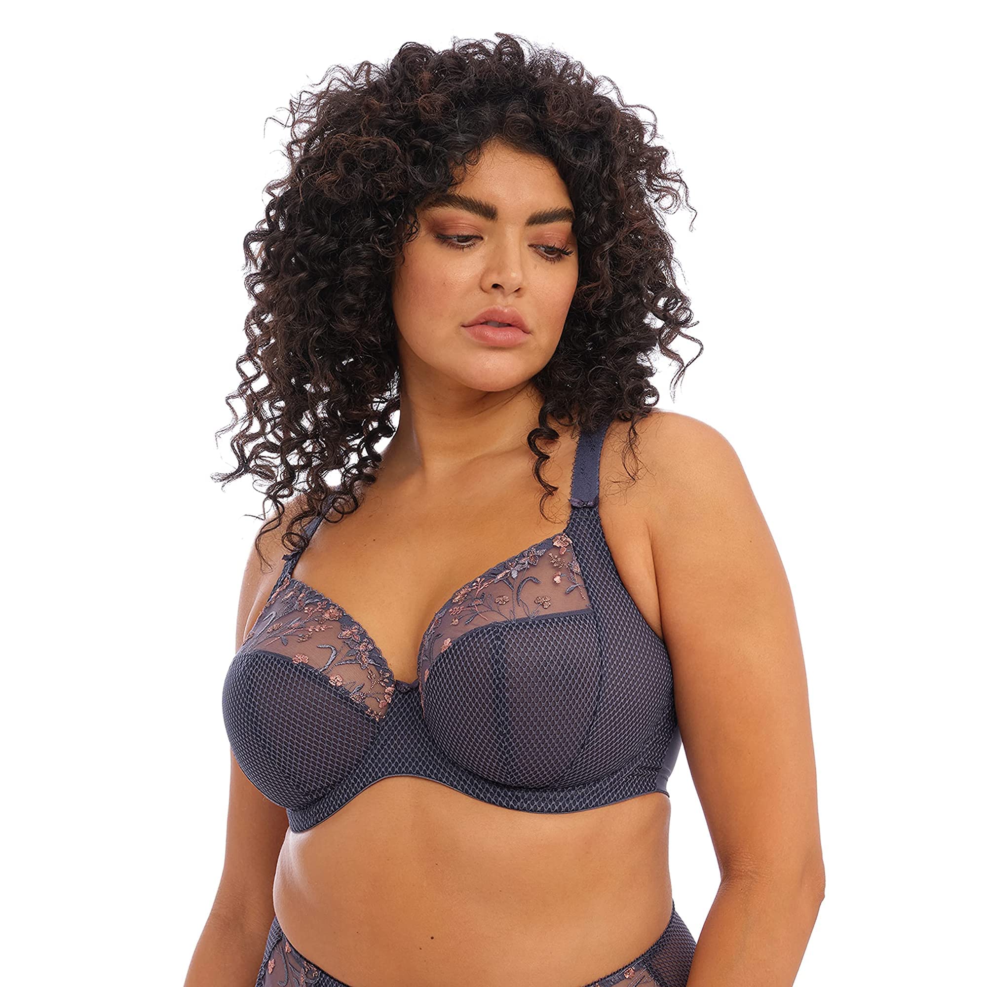 Elomi Women's Storm Charley Underwired Plunge Bra (32J, )