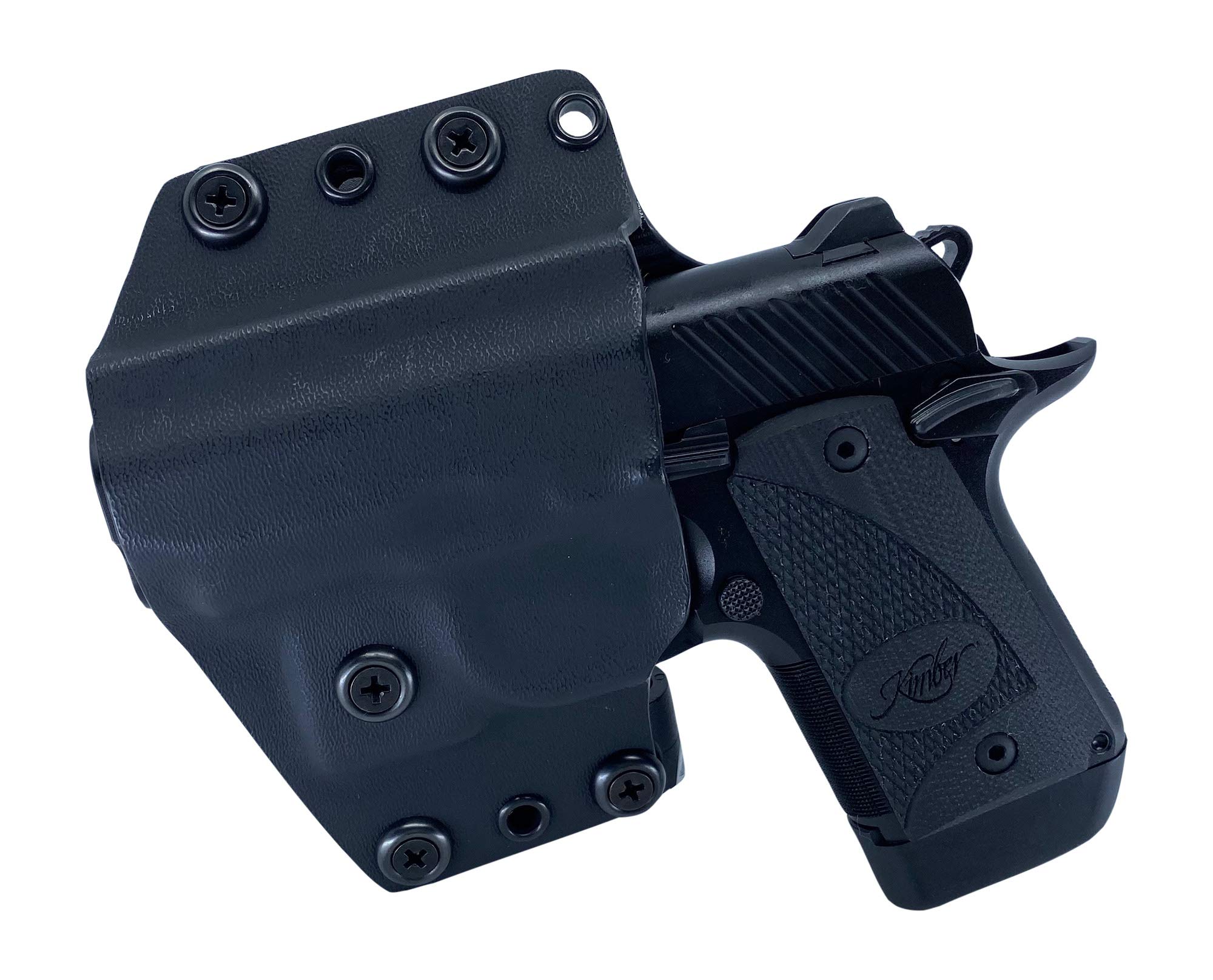 Watchdog Tactical, Kimber Micro 9 Holster, Left-Handed, Black, OWB/IWB