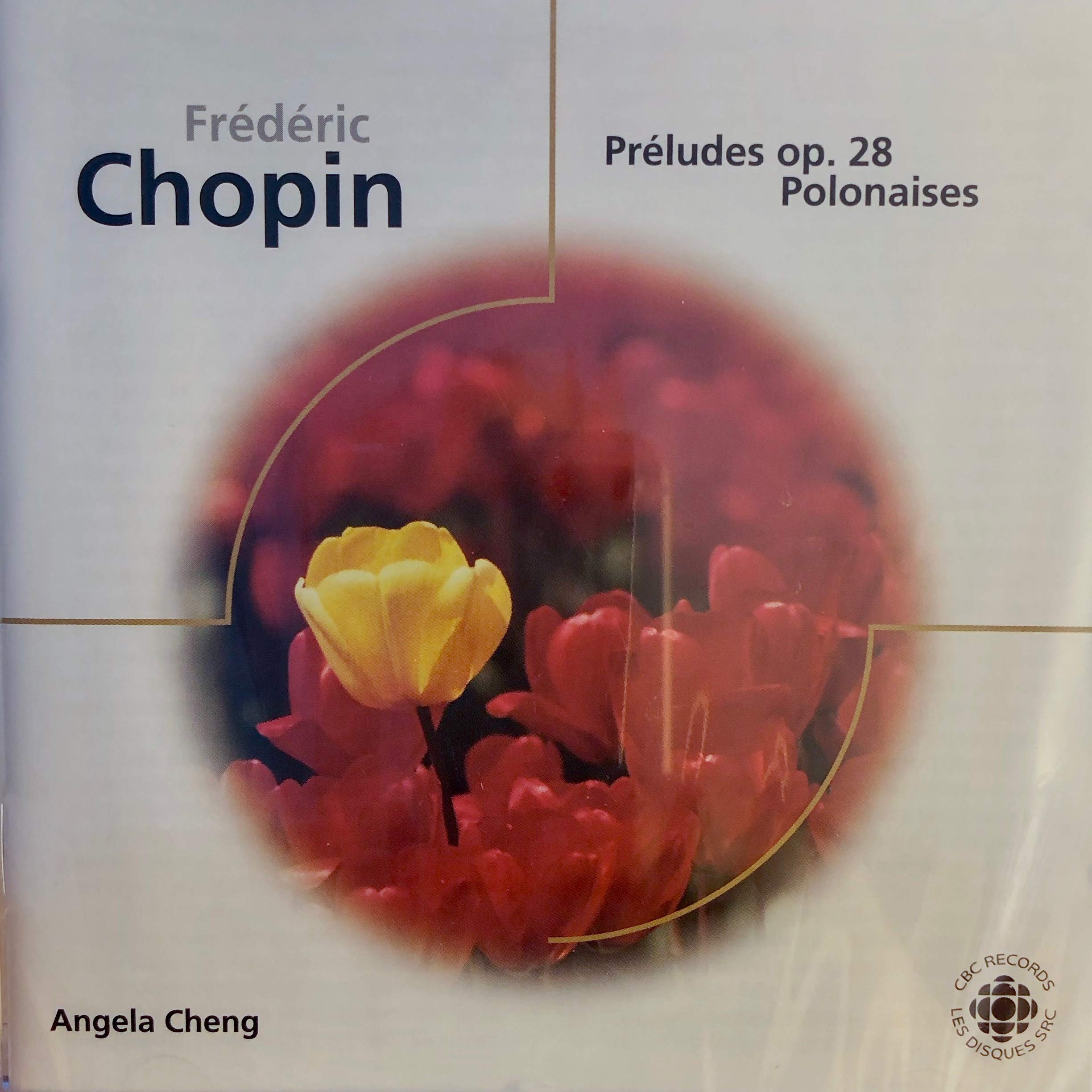 Frederic Chopin: 24 Preludes Op. 28, Polonaise Fantasie Op. 61, Grand Polonaise Op. 22 [Audio CD] Angela Cheng and Frederic Chopin