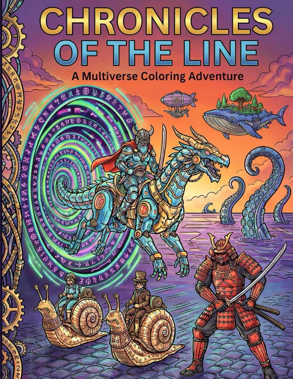 Chronicles of the Line: A Multiverse Coloring Adventure