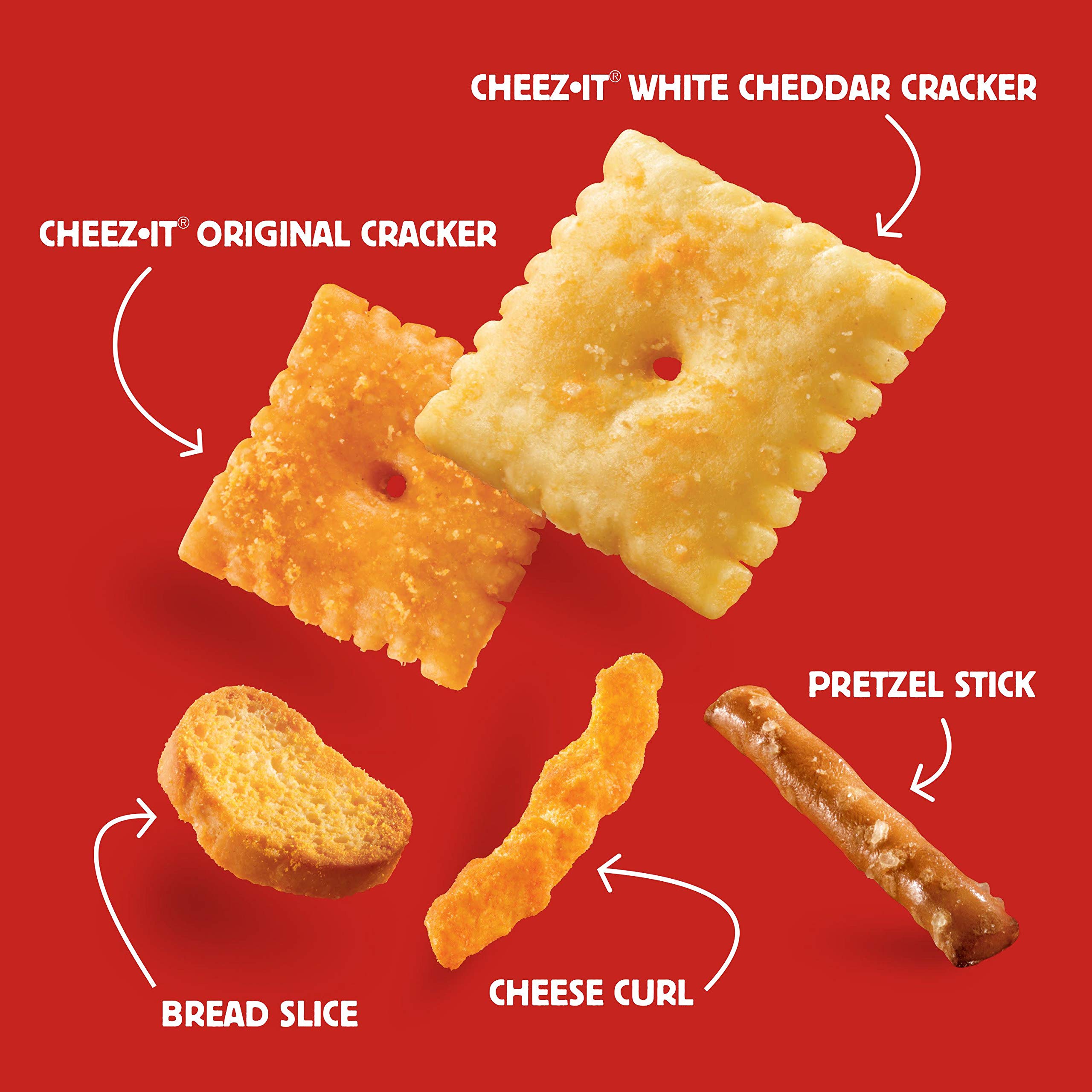 CheezIt Variety Pack, Original and White Cheddar Cheese Crackers