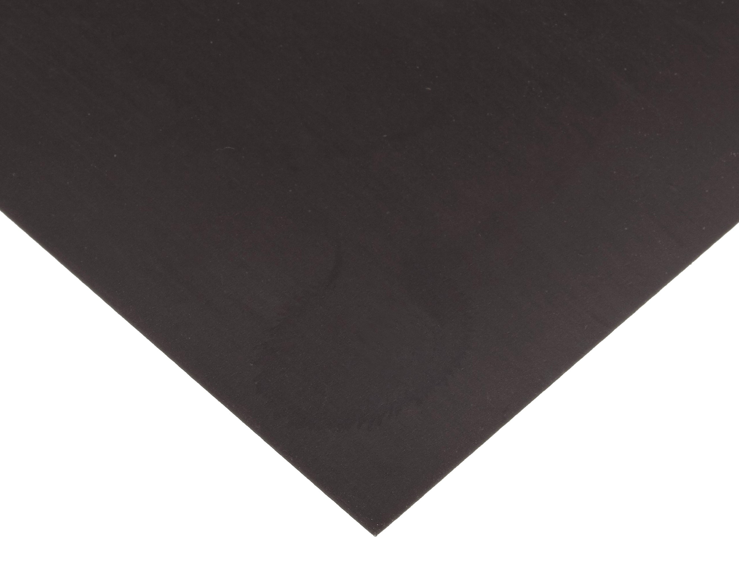 Flexible Magnet Sheet, Black Vinyl, and Project Idea Sheet, 0.020", Thick 5" Wide, 8" Length (Pack of 1)