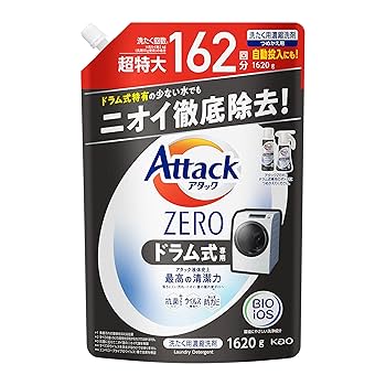 Attack ZERO 洗濯用液体洗剤 1620g Attack ZERO 洗濯用液体洗剤 1620g 洗濯用洗剤アタックZERO