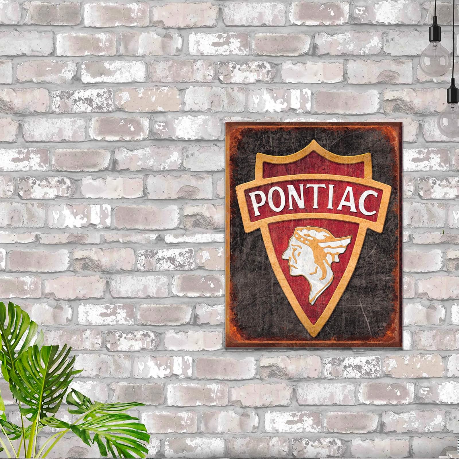 Plaque métal publicitaire 30 x 40 cm : America's Highway