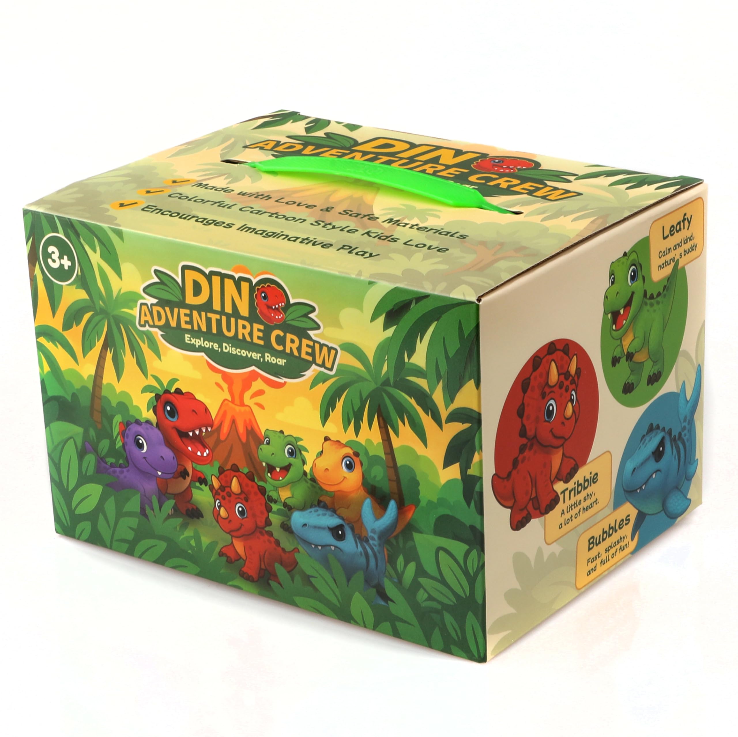 Dinosaur Toys for Kids - 6 Squishy Dino Figures -7 Dinosaur Toys for Kids - 6 Squishy Dino Figures -7