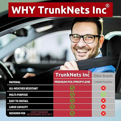 Miniatura 5 de Funda de red de carga para maletero de Chevrolet Equinox GMC Terrain 2010 11 12 13 14 15 2016 2017