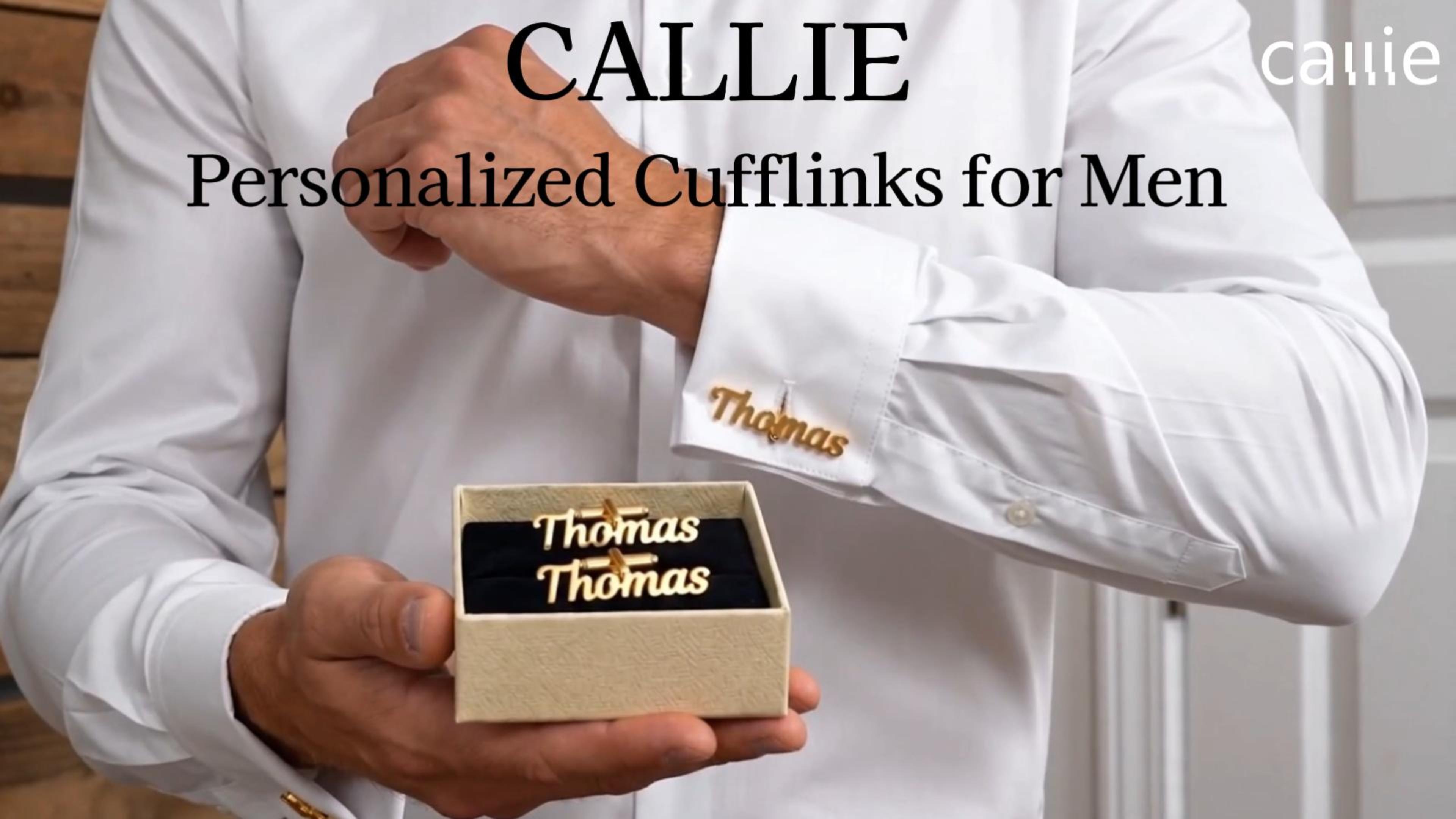 Mancuernillas personalizadas multicolor para hombre miniatura 7